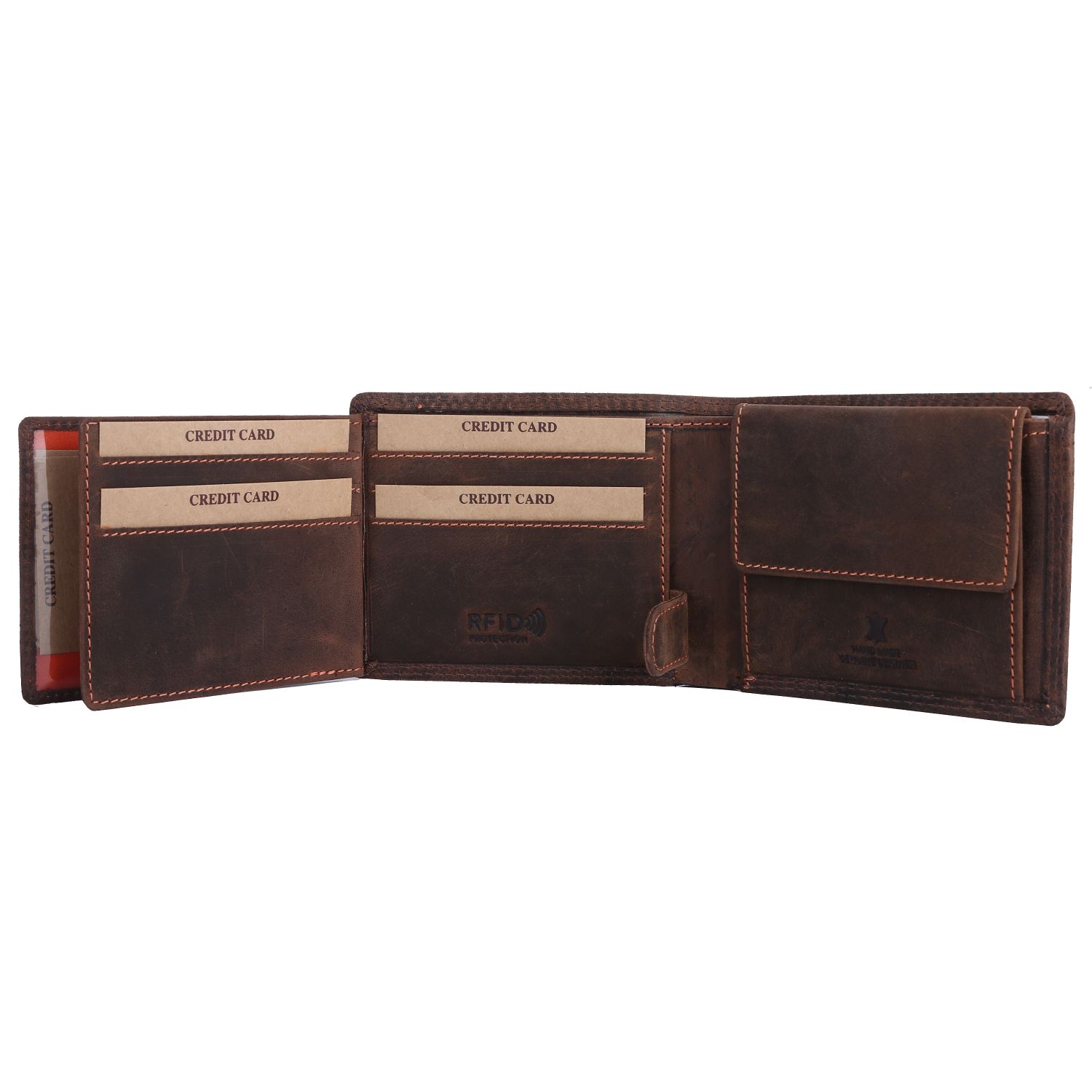 Men's Wallet (Grommet) - Leather Tribe